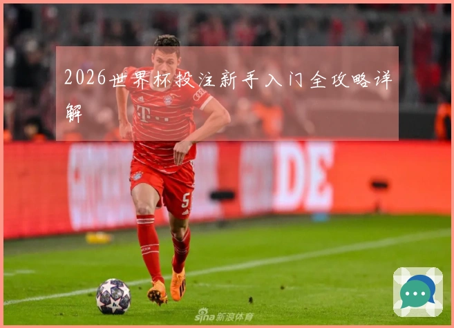 2026世界杯投注新手入门全攻略详解
